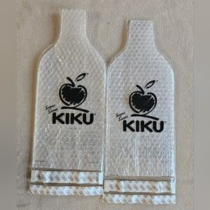 Wine Skin‎ WineSkin Bag Bottle Travel Enclose Leak Proof Seal Ship Travel 2 Pack